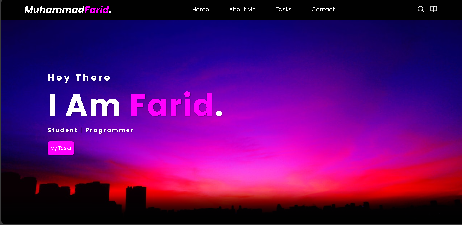 Muhammad Farid - Portofolio Tailwind CSS